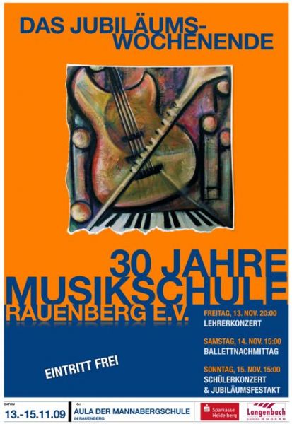 Jubiläumsplakat 2009